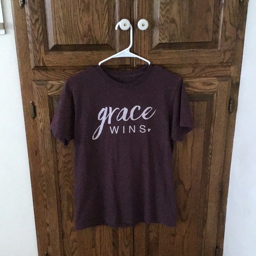 “Grace WINS” Woman’s size small T-shirt